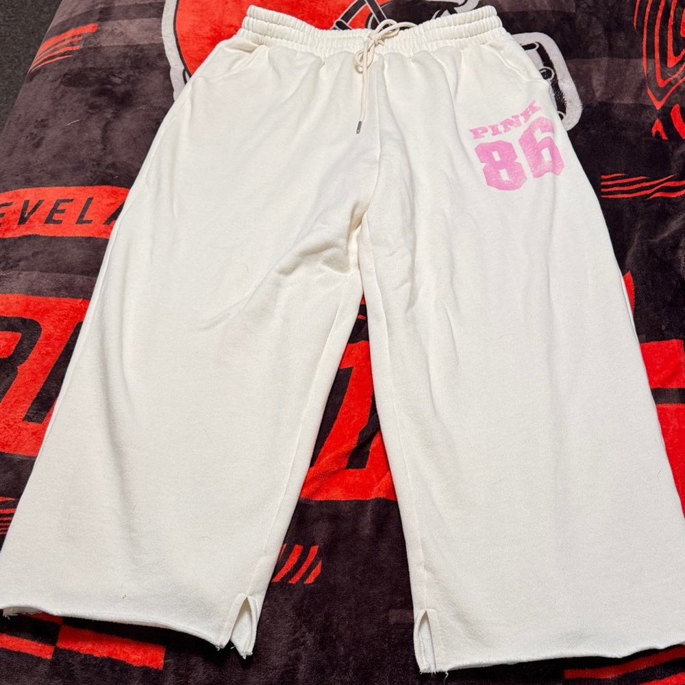 PINK brand wide leg sweats